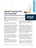 Aquatic Ecology and The Food Web