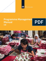 Programme Management Manual