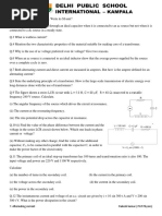 Class 12 - AC Mains Questions