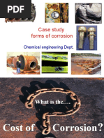 Case Study Forms of Corrosion: Chemical Engineering Dept