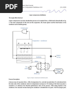 Vapor Comprision Distillation