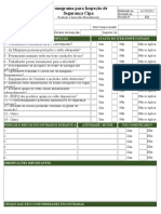 Formulário para Inspeção de Segurança - Designado Cipa