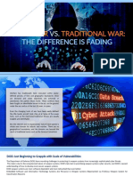 Cyber War vs. Traditional War The Difference Is Fading