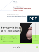 Surrogacy in India Its Legal Aspects