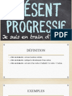 Présent Progressif