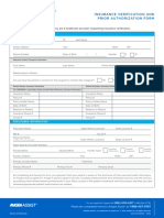 Amgenassist360 Benefit Verification Form