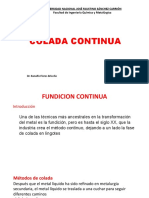 Fundición Continua Del Acero