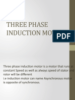 Three Phase Induction Motor