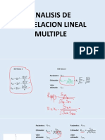 Analisis de Relacion Lineal Multiple