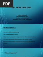 Set Induction Skill