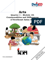 Arts8 q1 Module10 Commonalitiesanddifferencesofsoutheastasianarts v2