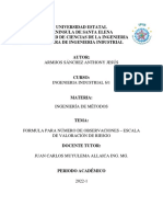 Fomrula Numero de Observaciones, Armijos Sanchez Anthony, Ing de Metodos