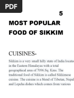 Sikiim Food Twisha