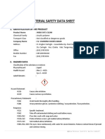 MSDS Bentagi Legenda WBSS 5071 Clear