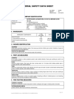 MSDS WBL-1612-02 SL Medium Gloss 2010