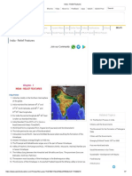 India - Relief Features - Study Material