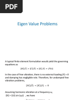 Eigen Value Problems