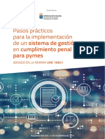 Pasos Prácticos para La Implementación de Un Sistema de Gestión en Cumplimiento Penal para Pymes