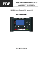 User Manual: HGM9510 Genset Parallel (With Genset) Unit