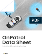 Oosto OnPatrol Datasheet