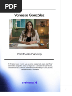 Adjuntos Paid Media Planning Vanessa Gonzalez