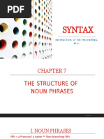 Syntax