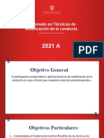 Diplomado en Técnicas de Modificación de La Conducta