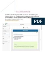 Evaluative Assgn 1