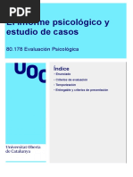 PEC 3 Feed-Back Evaluación Psicológica