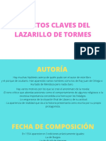 Aspectos Claves Lazarillo de Tormes