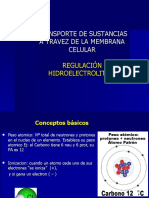 Regulacion Del Volumen Dinamica de Intercambio Hidroelectrolitico. Medio Interno