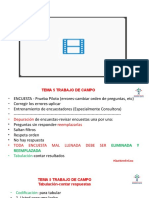 Tema 5 Trabajo de Campo