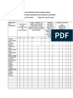 Rubrica de Sociales y Naturales 1