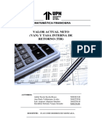 Matemática Financiera-Van y Tir-Expo Final