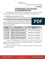 Circular Crianças, Intermediários E Adolescentes Mês de Dezembro de 2022