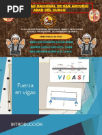 Fuerzas en Vigas