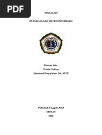 Makalah Pengelolaan Sistem Informasi Tristin Grifany (Ak-Ap 2F)