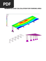 LOAD & MEMBER CALCULATION FOR PARKING AREA Onsite