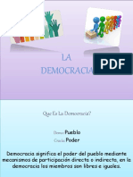 La Ciudadania en La Democracia Moderna