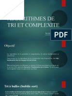 Algorithmes de Tris