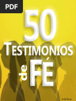 50 TESTIMONIOS de FE Experiencias Reales 1 Spanish Edition 04843