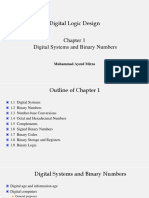 Chapter - 1 - Digital Systems and Binary Numbers - WS