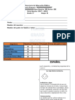 Examen 3er Grado Bloque 2 17-18