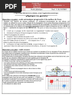 Devoir 1 Modele 10 Physique Chimie 2 Bac SPC Semestre 1