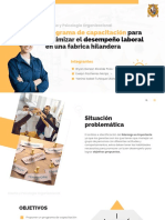 PROGRAMA de CAPACITACIÓN (Diseño y Psicología Organizacional)