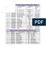 TSECL Official Contacts