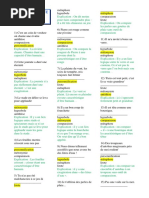 Correction Exercices Figures de Style