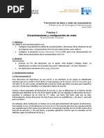 Práctica 3 Laboratorio 3 - 2 (Router MikroTik)