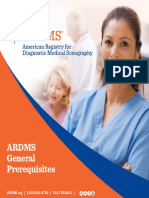 ARDMS General Prerequisites 1