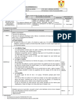 SESIÓN DE APRENDIZAJE 2° 7 Noviembre